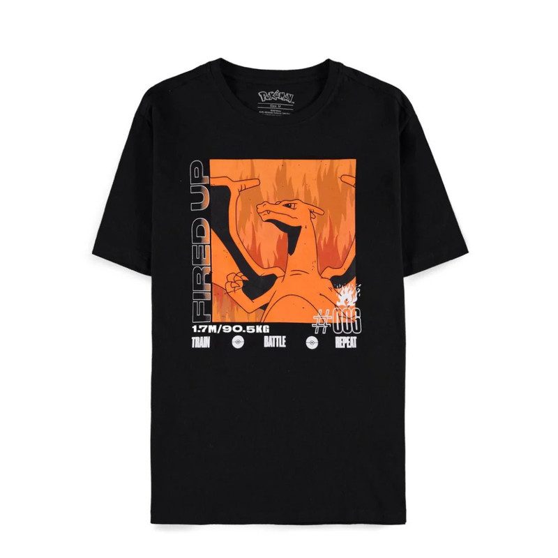 Difuzed Pokémon - Charizard Men's Short Sleeved T-shirt - L - تي-شيرت